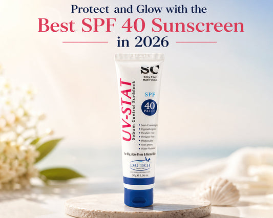 Protect and Glow with the Best SPF 40 Sunscreen in 2026 -UV Stat SC Gel SPF 40