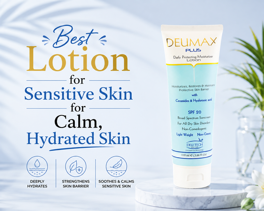 Best Lotion for Sensitive Skin in Pakistan for Calm, Hydrated Skin - Deumax Plus Lotion