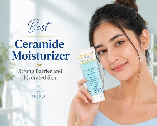 Best Ceramide Moisturizer for Strong Barrier and Hydrated Skin - Deumax Plus Lotion