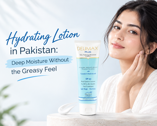 Hydrating Lotion in Pakistan: Deep Moisture Without the Greasy Feel - Deumax Plus Lotion
