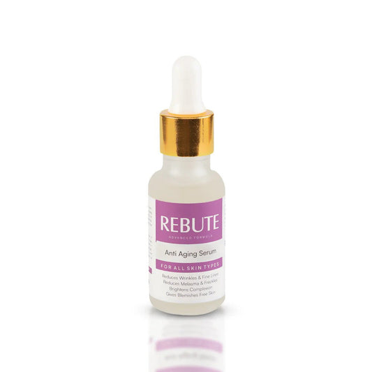 Searching for the best serum to reduce freckles in Pakistan? Rebute Anti Aging Serum helps fade spots, brighten skin, and restore a youthful glow.