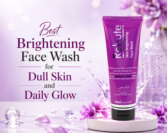 Best Brightening Face Wash for Dull Skin and Daily Glow - Rebute Skin Brightening Facewash
