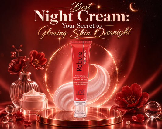 Best Night Cream in Pakistan: Your Secret to Glowing Skin Overnight - Rebute Night Cream