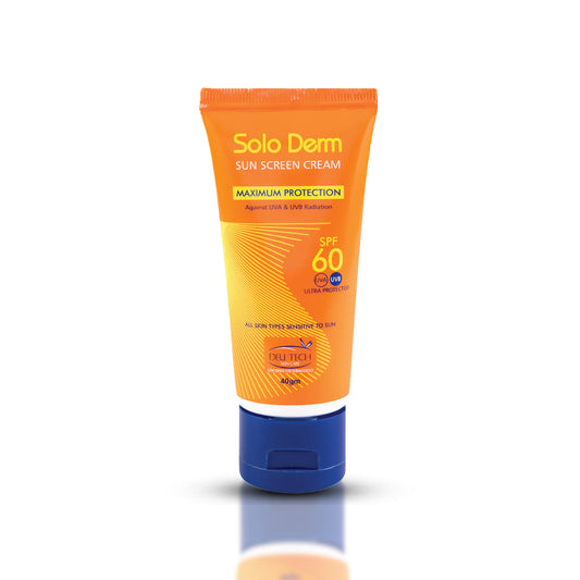 Which Is the Best Cream with Sunscreen in Pakistan? - Solo Derm SPF 60 Sunblock