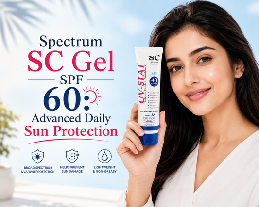 Spectrum SC Gel SPF 60: Advanced Daily Sun Protection - UV Stat SC Gel SPF 40