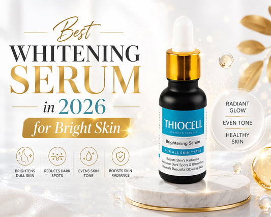 Best Whitening Serum in Pakistan 2026 for Bright Skin - Thiocell Brightening Serum