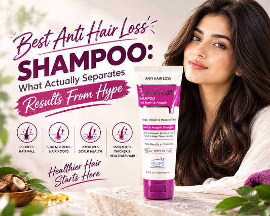 Best Anti Hair Loss Shampoo: What Actually Separates Results From Hype - ZeeGrow Shampoo