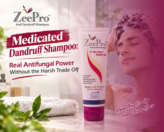 Medicated Dandruff Shampoo: Real Antifungal Power Without the Harsh Trade Off - Zeepro Shampoo