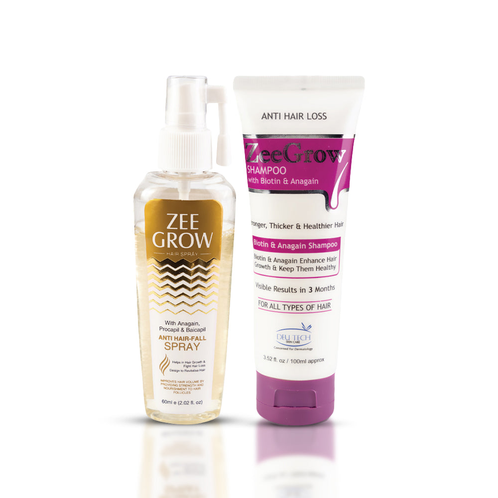 Anti Hair Fall Shampoo and Hair Growth Spray