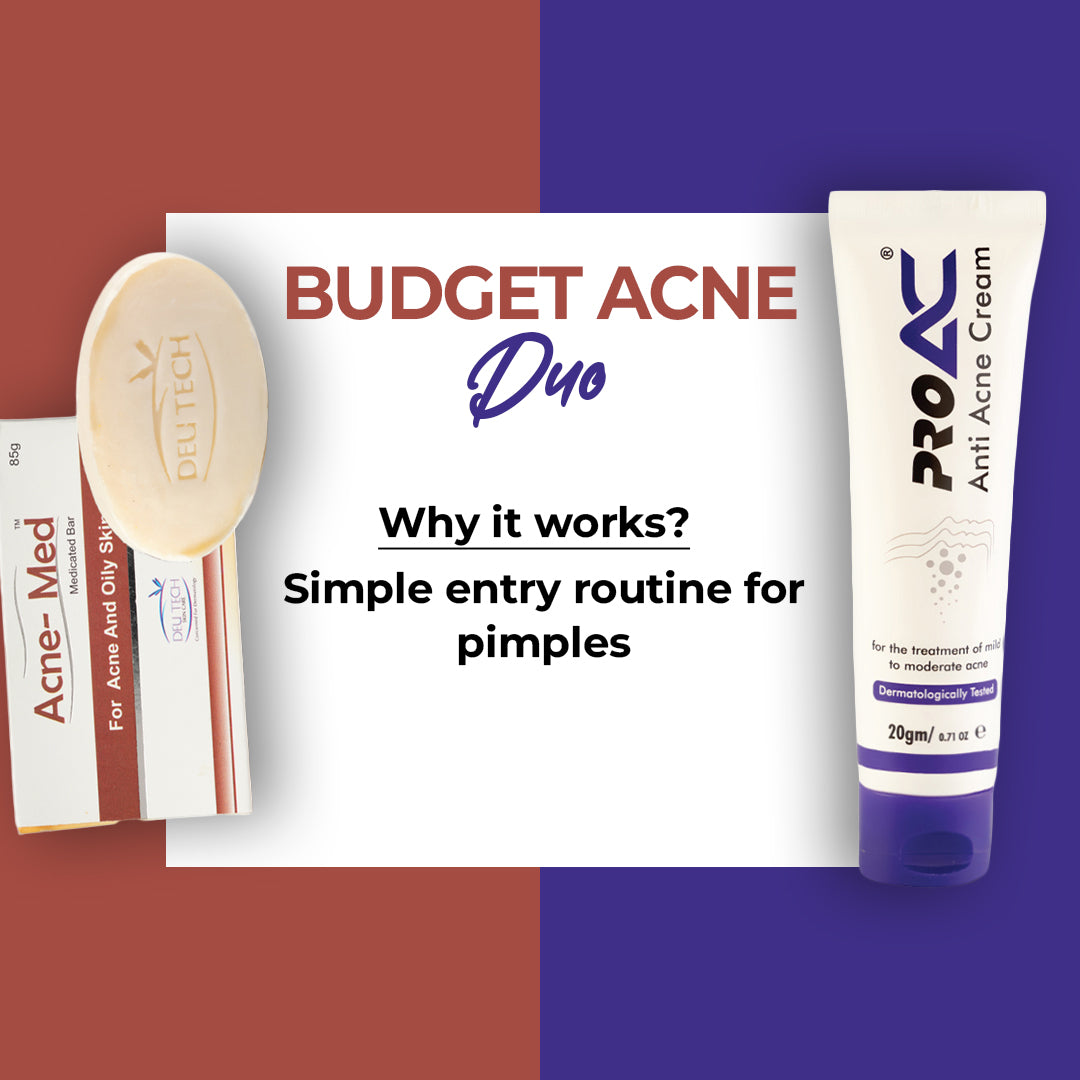 Benzoyl Peroxide Acne Soap and Anti Acne Cream