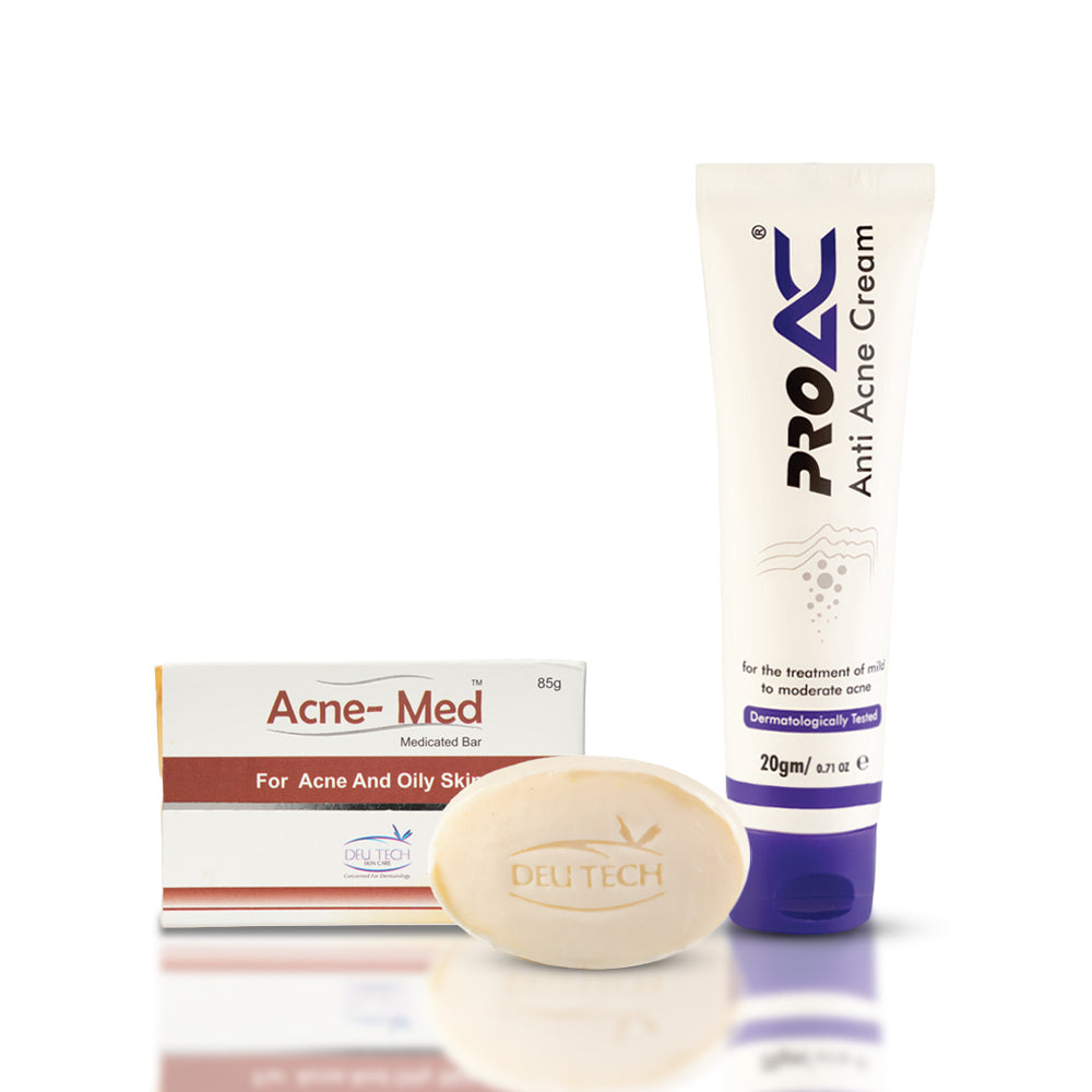 Benzoyl Peroxide Acne Soap and Anti Acne Cream
