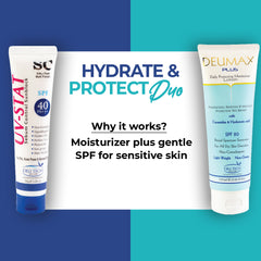 Hyaluronic Acid Moisturizer with SPF 40 Gel Sunscreen