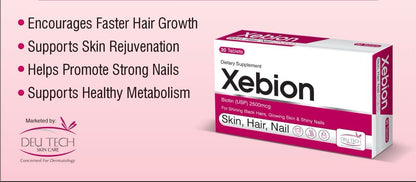 XEBION Biotin -2500mcg