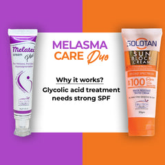 Melasma and Hyperpigmentation Cream with SPF 100 Sunblock