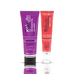 Rebute Face Wash and Night Cream Routine for Glowing Skin