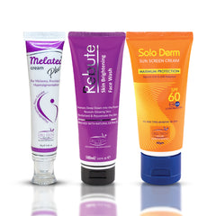 Complete Melasma Treatment Kit: Cleanse, Treat and Protect