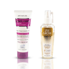 Hair Growth Shampoo and Spray for Thicker, Stronger Hair