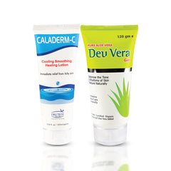 Aloe Vera Gel and Anti Itching Lotion for Irritated Skin