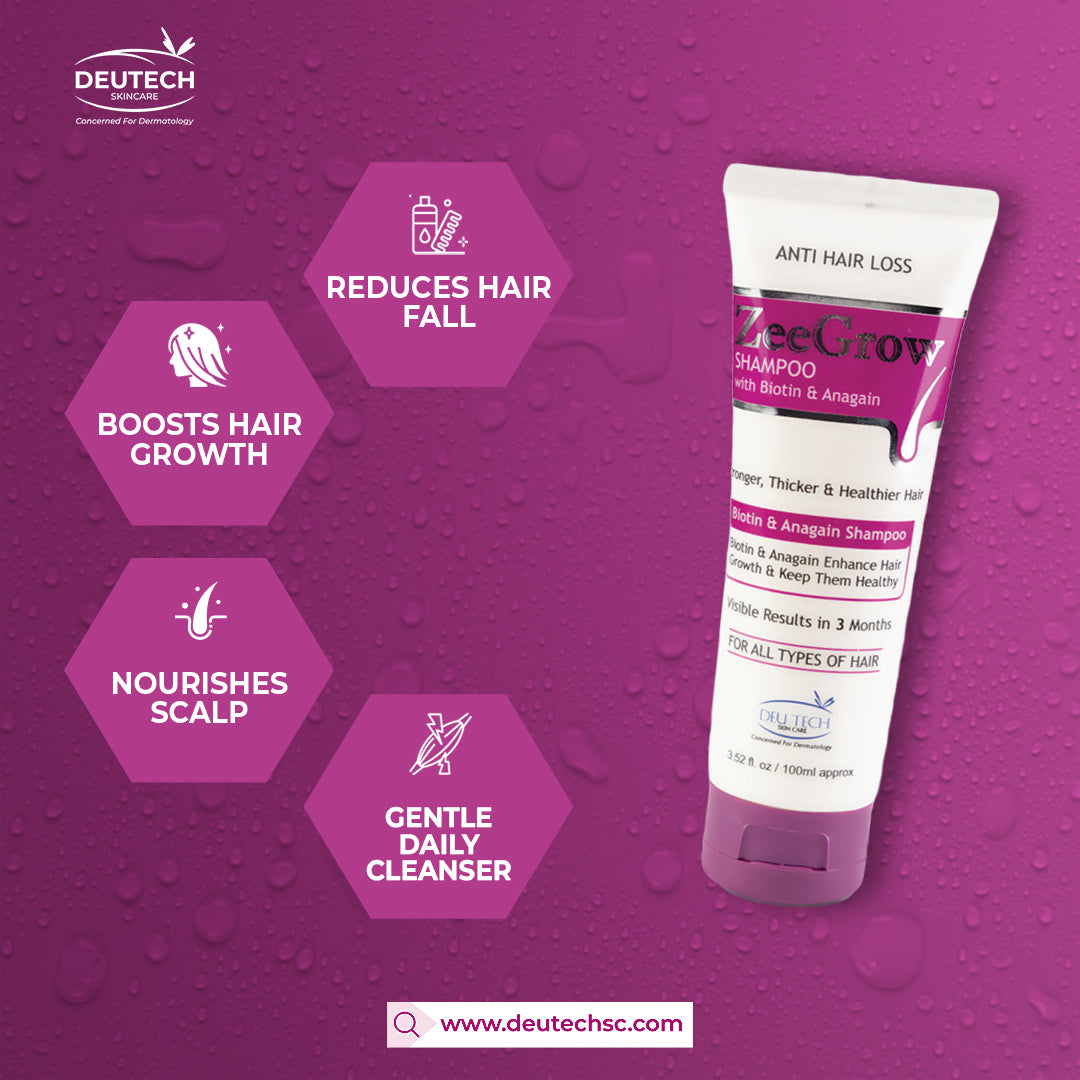 ZeeGrow Shampoo (Anti Hair Loss) – Best Shampoo for Hair Fall