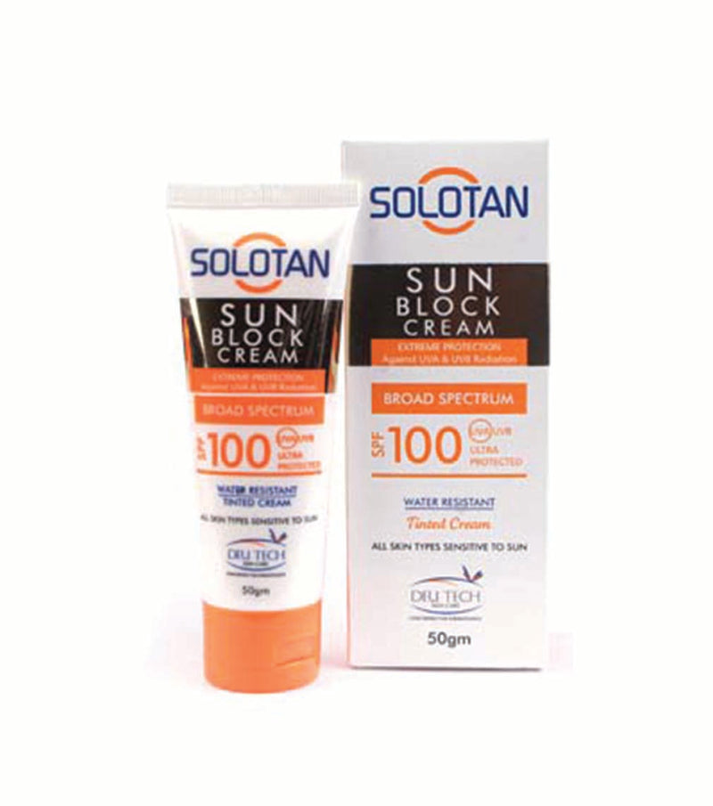 Solotan SPF 100 Sunblock Cream